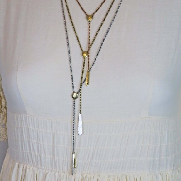 Lucky Brand Interchangeable Multi Strand Necklace - Picture 3 of 5